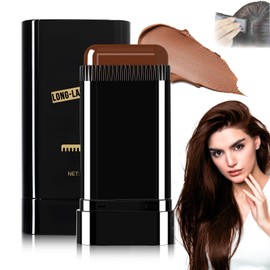 Safe and Convenient Comb Hair Dye, Portable Hair Colouring Cream, Touch up Comb, Waterproof and SweatProof Hair Dye Comb, 2 in 1 Instant Dye for Women & Men (Coffee, 1)