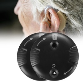 Cerushield Disk Phonak, 2 Pcs Hearing Aid Filters, Hearing Aid Ear Wax Guard Professional Replacement, Portable Cerumen Filter Baffle Accessory for Phonak Hearing Aid