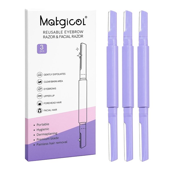 Dermaplane Razor for Women Face & Eyebrow - Dermaplaning Tool