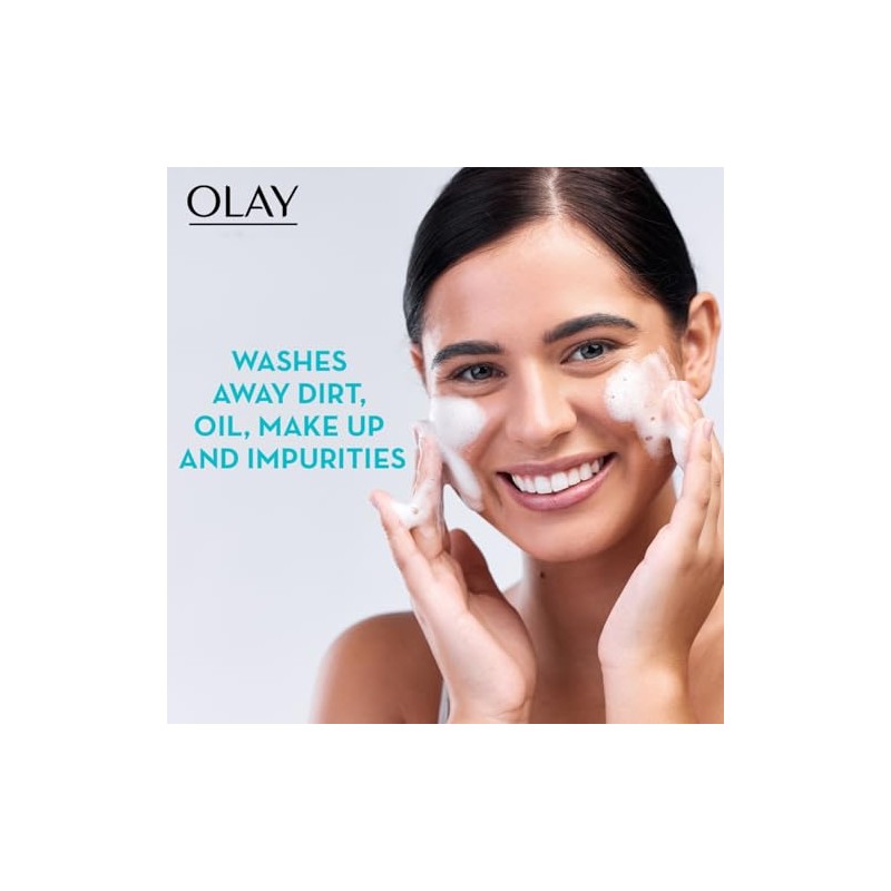 Olay Face Wash: Luminous Brightening Foaming Cleanser, 100 g