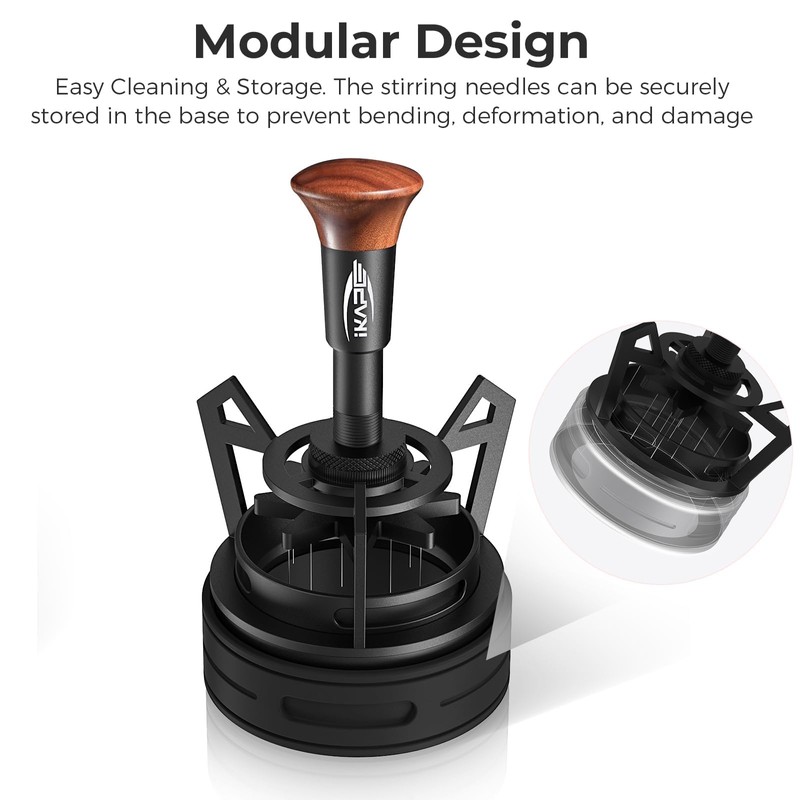 IKAPE 51mm Mantis WDT Distribution Tool, Espresso Distribution Tool for