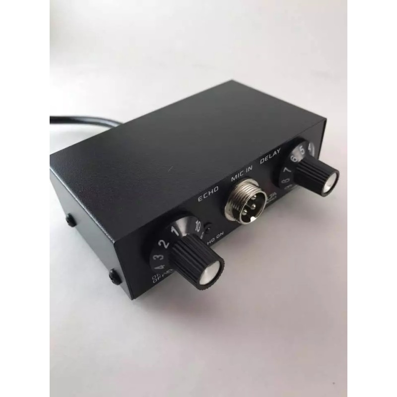 DELTA EC1 4 pin Cobra CB HAM DYNAMIC MIC AMPLIFER