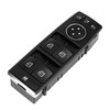 Qiilu Automotive Window Regulator Switch ABS Plastic Window Switch Fits