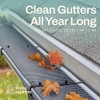 Home Intuition 2-Pack Leader and Gutter Guard from Leaves, Twigs,