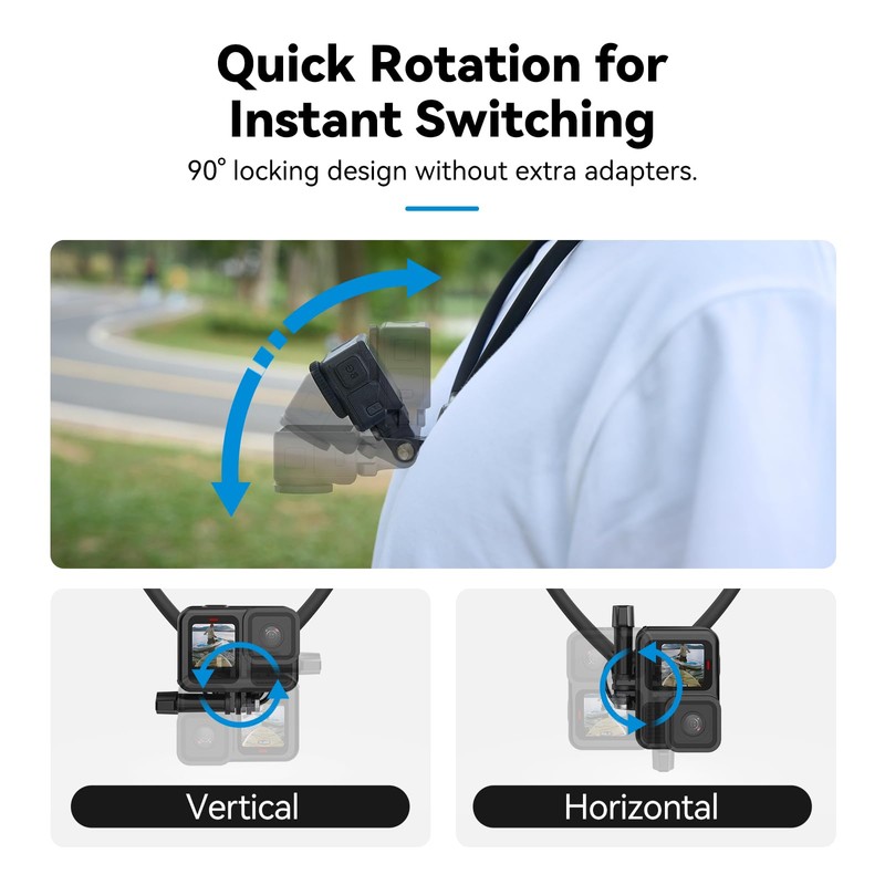 TELESIN SE2.0 Vlog Necklace Mount POV Mount