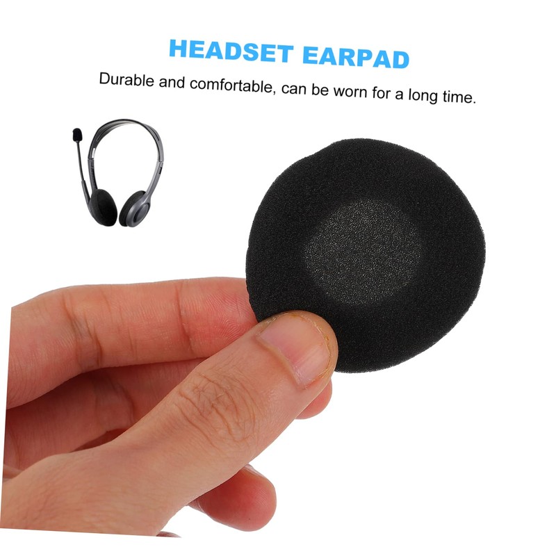 SEWACC 30pcs Headset Replacement Ear Pads Soft Sponge Ear Cushions