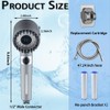 German Multifunctional Massage Shower, Handheld High Pressure Shower Head,Massage And