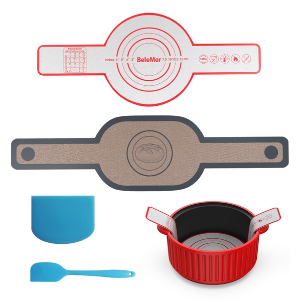 BeleMer BelMer Silicone Bread Sling for Dutch Oven- Double Thickness