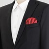 Allegra K Men's Suit for Folding Pocket Square, Polka Dots,
