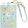 PB68801 Sumikko Gurashi "Welcome! Tabemono Okoku" Pass Case with Reel