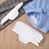 Alpinleux 50 Pcs Collar Protectors for Mens Shirts, Disposable Shirt