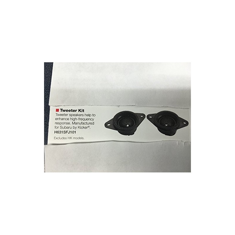 Subaru Tweeter Kicker Speaker Kit for 2012-2021 Impreza WRX STi