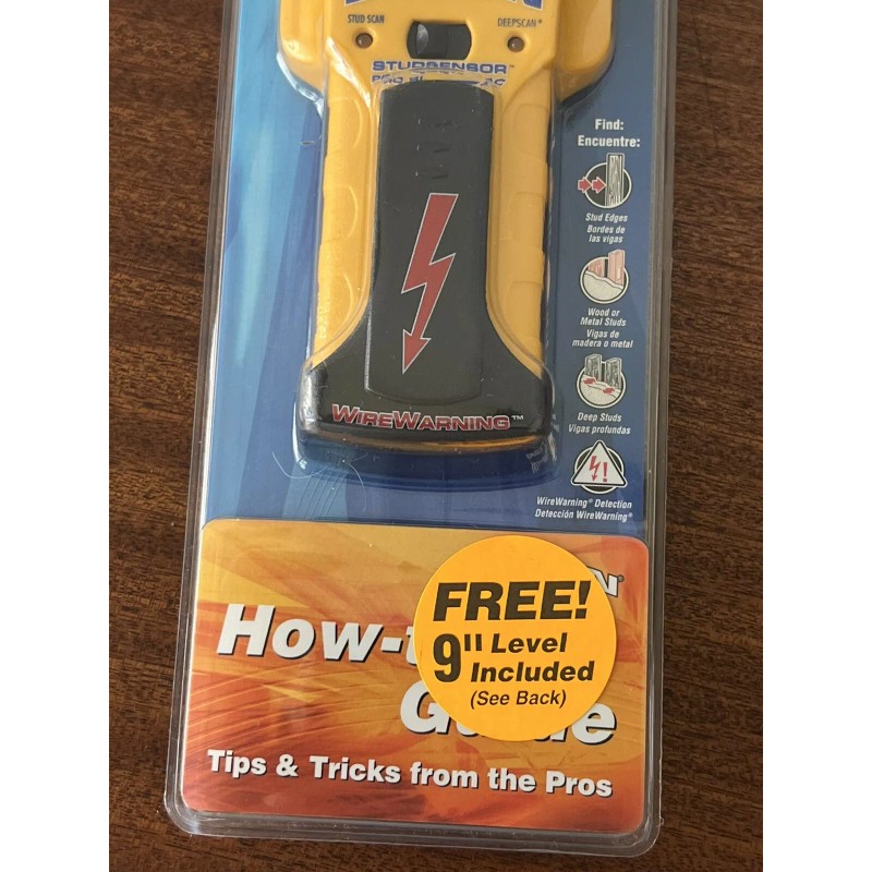 Zircon Stud Sensor Pro SL Stud Finder Edge Finding &