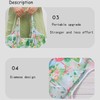 BOBOZHONG Reusable Shopping Bag, 2 Pieces Portable Shopping Bag, Foldable