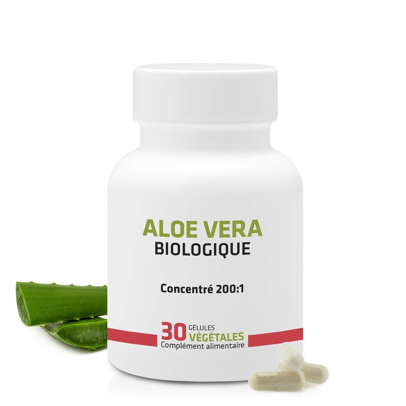 Organic Aloe Vera Capsules Pack 3+1 x 250 mg /