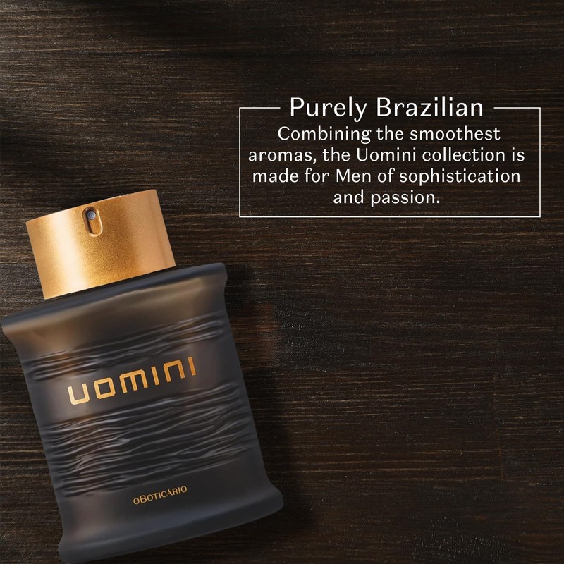 O Boticario UOMINI Cologne for Men, Long Lasting Premium Cologne