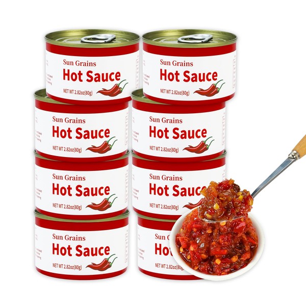 Savory Spicy Chili Sauce – Mushroom & Pepper Blend,Low Sugar,