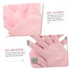 Baluue 1 Pair Warmers Moisturizing Heated Gloves Anti UV Gloves