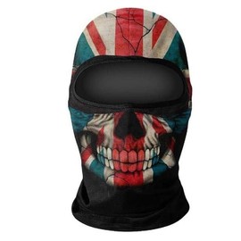 UK-UNIQUE Union Jack Balaclava Face Mask - Breathable Lightweight Ski Motorcycle Helmet Racing Cycling Multi-Purpose Balaclavas - Unisex Men Women Kids Boys Girls (Union Jack)