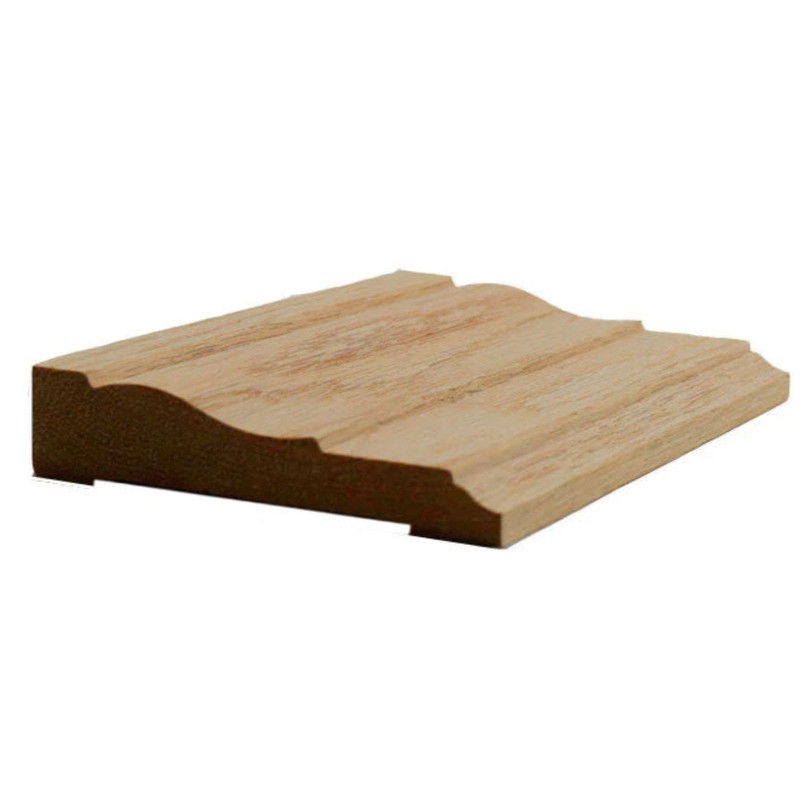 EWCA12 Colonial Casing 3-1/2" Wide x 3/4" Trim. Unfinished Moulding,