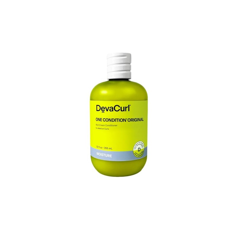 DevaCurl One Condition Original Rich Cream Conditioner, Soft Lemongrass