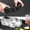 2 Moldes y Bandejas de Silicona para Hielo,8 Cavidade Moldes