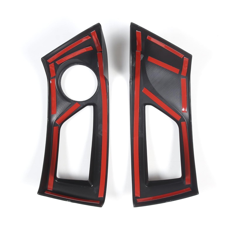 LLKUANG Car ABS Central Control Dashboard Air Outlet Frame Cover