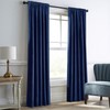 Dreaming Casa Royal Blue Velvet Room Darkening Curtains for Living