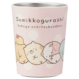 Skater STCV1-A Hot and Cold Retention, Convenience Store Coffee, Stainless Steel Tumbler, 8.5 fl oz (240 ml), S, Sumikko Gurashi Vacuum Insulated