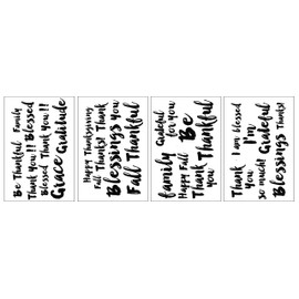 Prima Marketing Adhesive Rub-Ons-Blessings, Black
