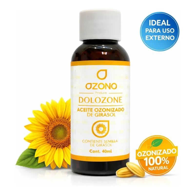 Aceite Ozonizado Cicatrizante Regenerador Piel 40ml