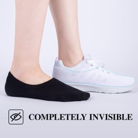 TUUHAW Invisible Socks Mens Socks Size 9-12 UK Black Trainer Socks for Men 9-12 No Show Socks Shoe Socks Cotton Socks Mens 9-12 Ankle Socks Mens 9-12 Multipack of 10 Liner Socks Running Socks