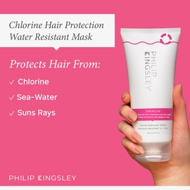 PHILIP KINGSLEY Swimcap Water-Resistant Mask; Hair Protectant for Swimmers, Sunbathers and Summer Lovers, Protects and Shields Hair from Chlorinated Pool and Salt Water, 200ml