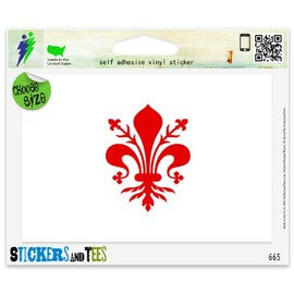 Florence City Flag Vinyl Car Bumper Window Sticker 3" x 2"