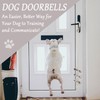 DORUI Dog Hanging Doorbells| 6 Dog Potty Training Bells| Adjustable