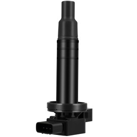 ROADFAR 4 Ignition Coils with 4 Iridium Spark Plugs Replaces #UF316 4 Pins Spark Plugs AND coil packs kit Compatible for Toyota Yaris 2006-2018