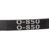 sourcing map O-850 V-belt, 850 mm, inner circumference, rubber, machine