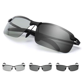 Day Night Driving Polarized Photochromic Sunglasses UVProtection Cycling Glasses