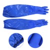 Long Sleeve Anti Chemical Gloves PVC Acid Alkali Oil Resistant