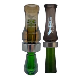 BGC Double Nasty Duck Call & Wood Duck Call Combo - Timber Pack Combo Kit