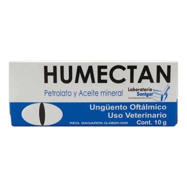 Humectán Ungüento Oftálmico Para Perro/gato De *** 10 Gr ***