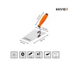Mivos Stainless Steel Trapezoidal Trowel 180 mm - Rustproof Masonry
