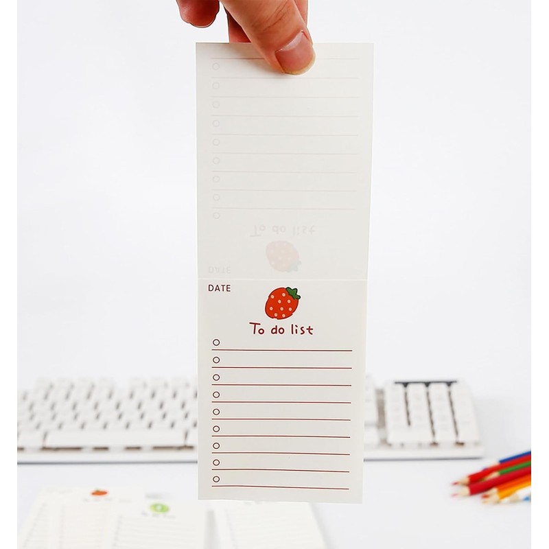 OSYLICT 8 Packs to Do List Notepad,2.75 x 3.94 inch