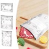 Bolsas Reutilizables de Aluminio con Cremallera,Base Ancha y Etiqueta –