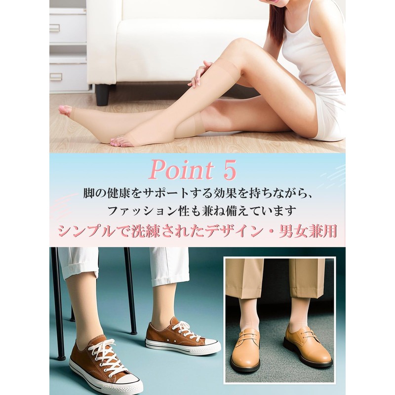 F.G.S. Mediken Compression Socks, General Medical Devices, Swelling, Lymphatic Legs,