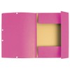 Exacompta 55520E Folder (Manila Cardboard, with elastic strap and 3