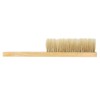 TOPINCN Bee Brush, Soft Pig Bristles Beehive Cleaning Tool Double-Row