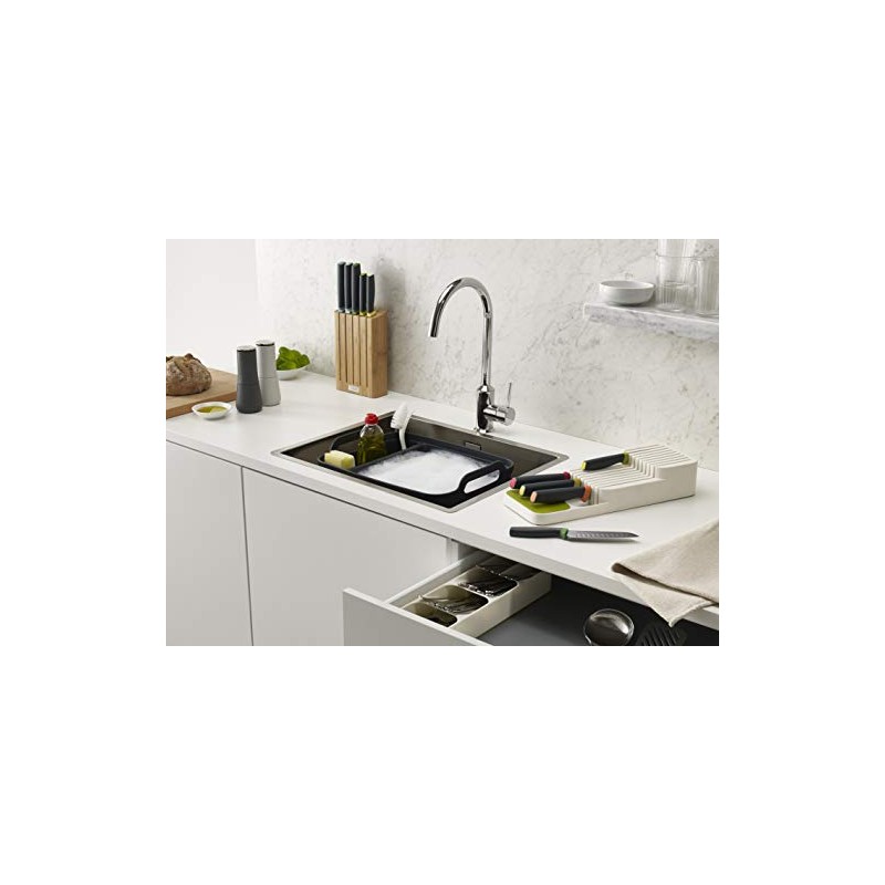 Wash&Drain™ Gray Washing Up Bowl