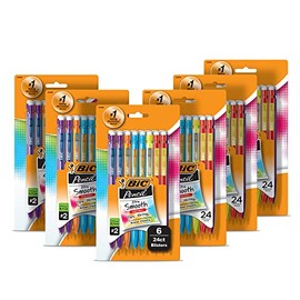 BIC Xtra-Smooth Mechanical Pencils With Erasers, Medium Point (0.7mm), 144-Count Pack, Bulk Mechanical Pencils for School or Office Supplies