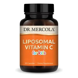 Vitamina C Liposomal Dr. Mercola 125mg 30 Cápsulas Refuerza Defensas Niños                                                                            